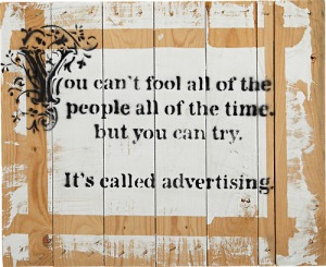 Banksy on Advertising